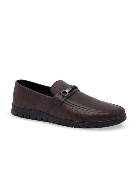 

Regal Men Brown Leather Loafers