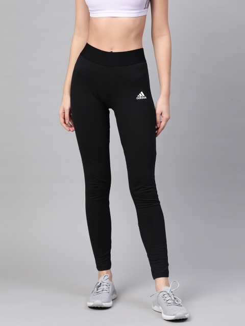 

ADIDAS Women Black Solid Must Haves 3-Stripes Tights