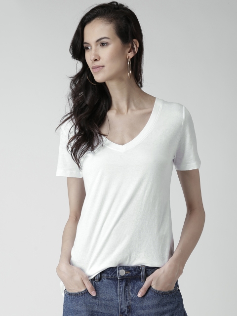 

FOREVER 21 White T-shirt