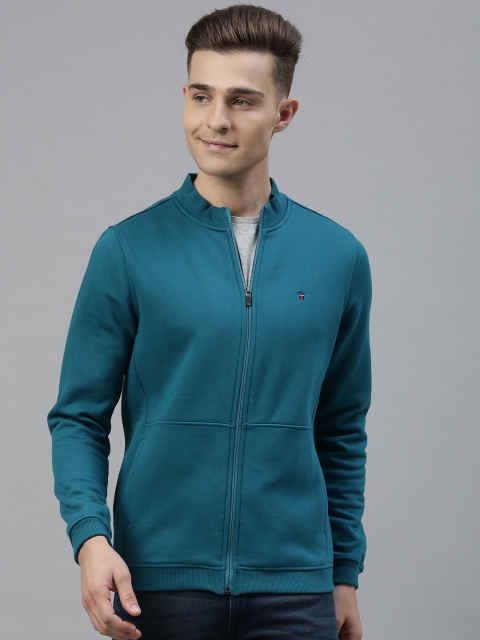 

Louis Philippe Sport Men Teal Solid Sweatshirt