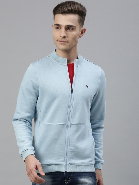 

Louis Philippe Sport Men Blue Solid Sweatshirt