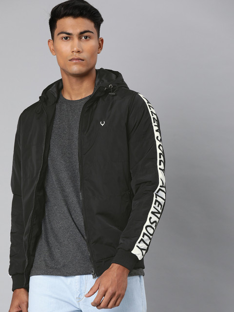 

Allen Solly Men Black Solid Tailored Jacket