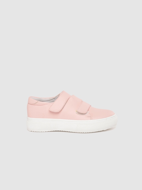 

YK Girls Pink Solid Sneakers
