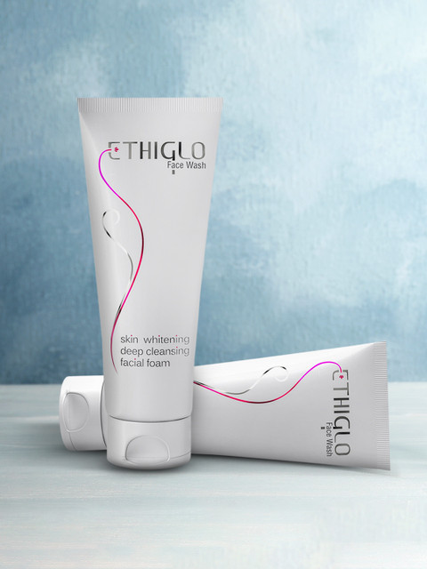 

ETHIGLO Pack of 2 Skin Whitening Deep Cleansing Face Wash - 70 ml each, White