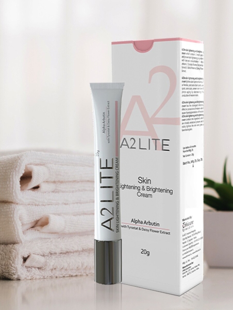

A2Lite Skin Lightening And Brightening Cream 20 g, White
