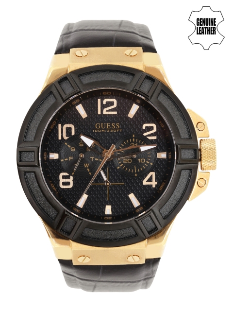 

GUESS Men Black Dial Watch W0040G5