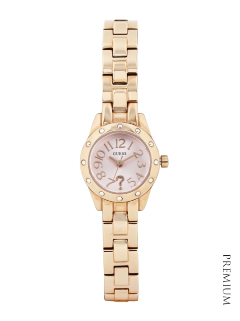 

GUESS Women Pink Dial Watch W0307L3