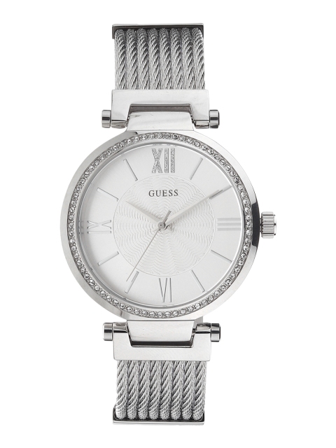 

GUESS Women Silver-Toned Analogue Watch W0638L1