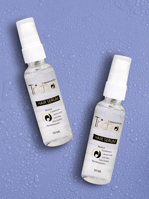 

Trichoz Pack of 2 Intensive Hair Serum - 50 ml each, Transparent