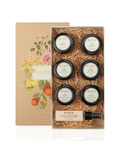 

KAMA AYURVEDA Unisex Introductory Masking Gift Set, Beige