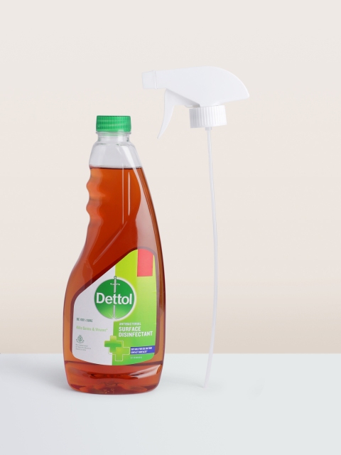 

Dettol Antibacterial Surface Disinfectant Spray Sanitizer 500 ml, Green