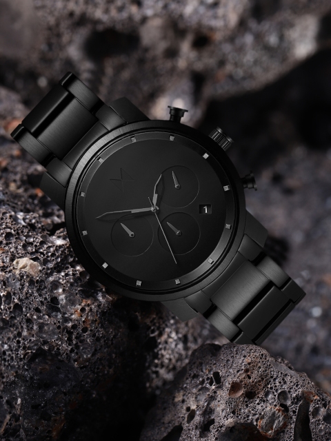 

MVMT Men Black Analogue Watch D-MC02-BB