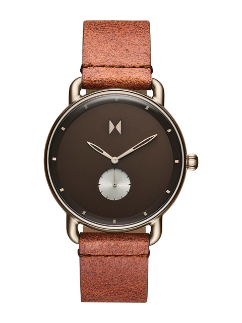 

MVMT Men Coffee Brown Leather Analogue Watch 28000066-D