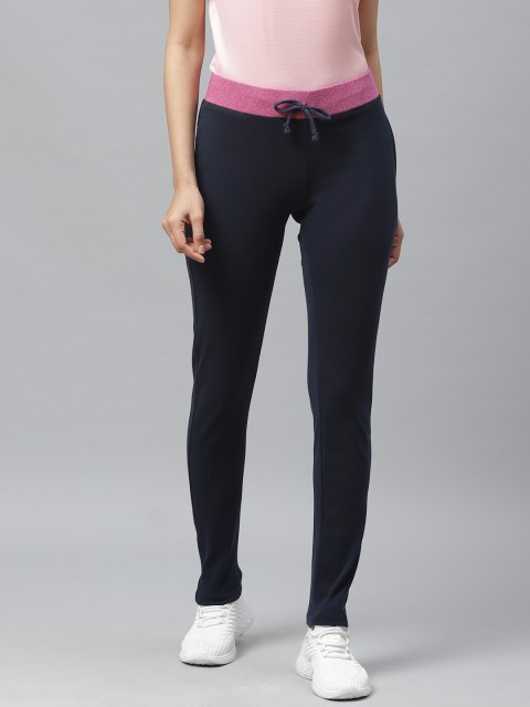 

Cayman Women Navy Blue Solid Track Pants
