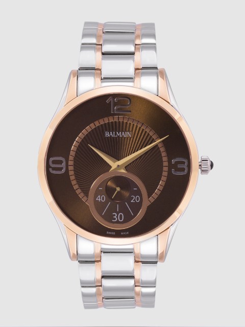 

Balmain Men Brown Swiss-Made Analogue Watch
