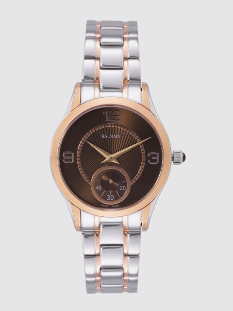 

Balmain Women Brown Swiss-Made Analogue Watch B47183354