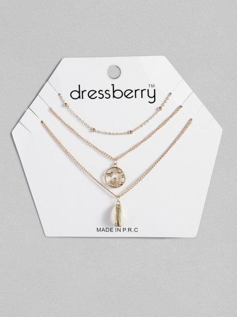 

DressBerry Gold-Plated Layered Chain