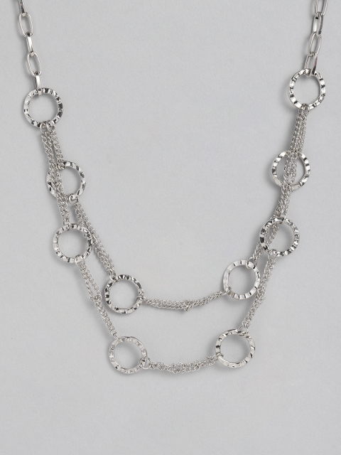 

DressBerry Silver-Plated Layered Necklace