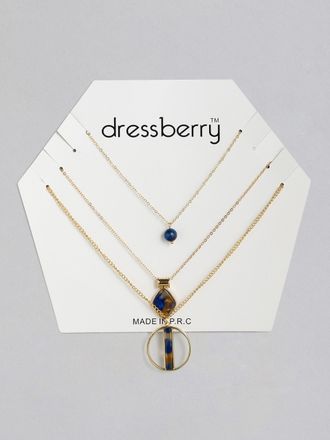

DressBerry Gold-Plated Layered Necklace