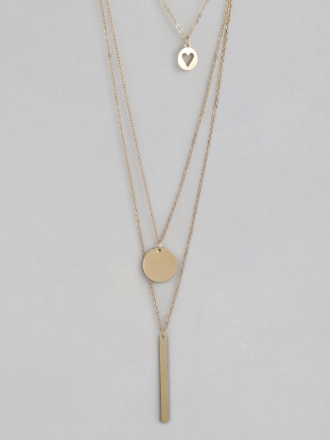 

DressBerry Gold-Toned Layered Necklace