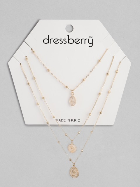 

DressBerry Gold-Plated Layered Chain
