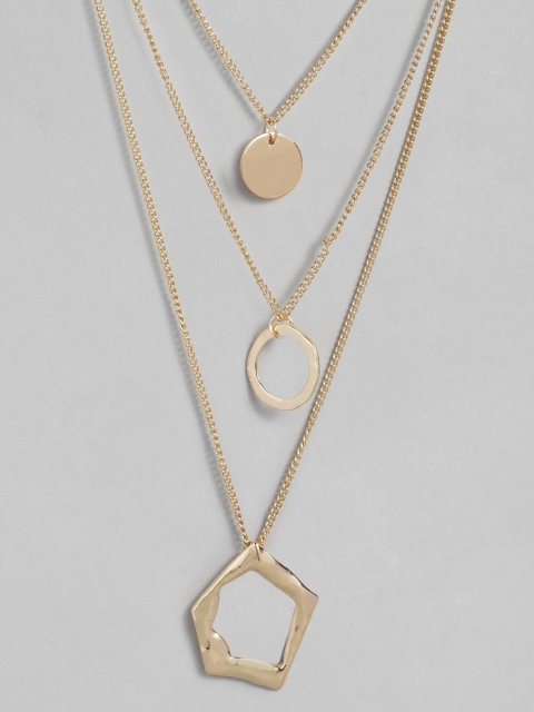 

DressBerry Gold-Toned Layered Necklace