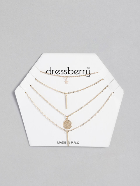 

DressBerry Gold-Plated Layered Chain