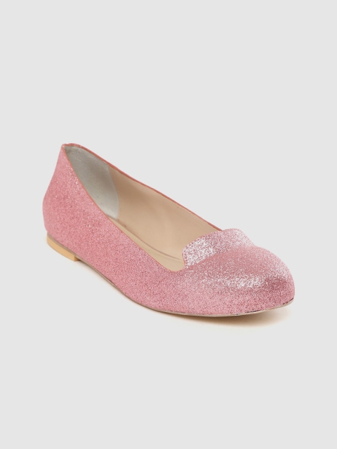 

OCEEDEE Women Pink Giltter Ballerinas