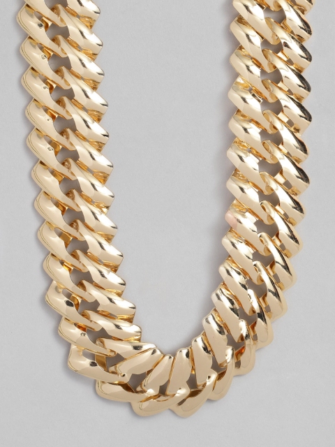 

DressBerry Gold-Plated Statement Necklace