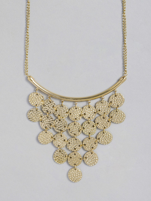 

DressBerry Gold-Plated Statement Necklace