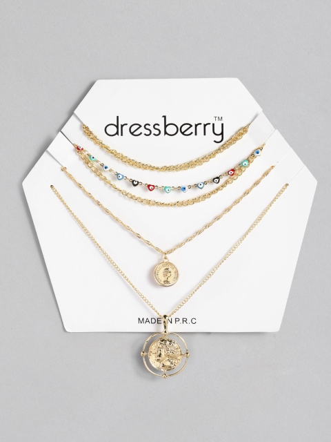 

DressBerry Gold-Plated Layered Chain