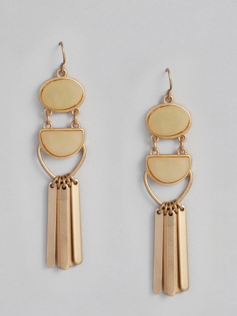 

DressBerry Gold-Toned Classic Drop Earrings