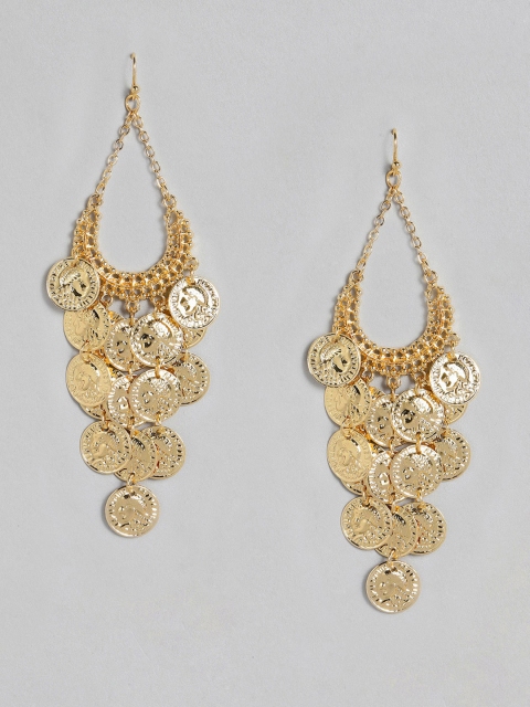 

DressBerry Gold-Toned Circular Chandbalis