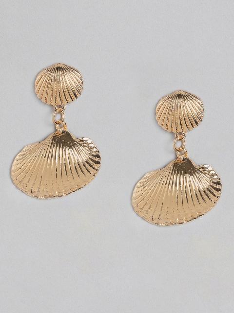 

DressBerry Gold-Toned Classic Drop Earrings