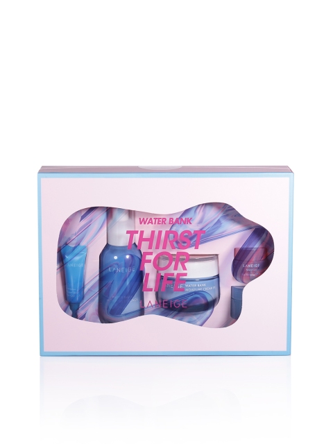 

LANEIGE Water Bank Thirst for Life Skin Care Gift Set-Moisture Kit, Blue