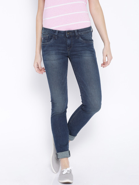 

U.S. Polo Assn. Women Blue Super Skinny Jeans