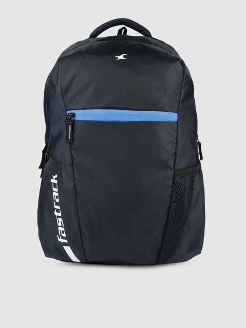 

Fastrack Men Blue Brand Logo Backpack