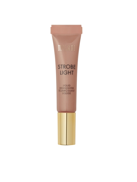 

MILANI Strobe Light Liquid Highlighter Platimun Bronze- Sun Glow 03 12.4 ml, Gold