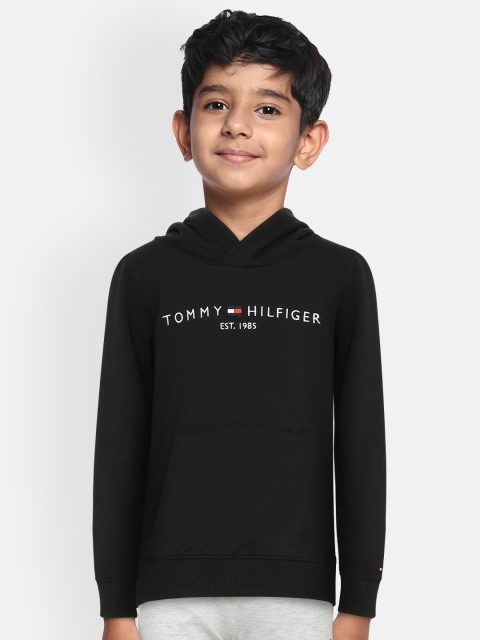 

Tommy Hilfiger Boys Black Printed Essential Sweatshirt