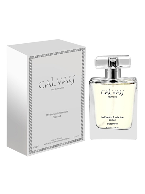 

McPherson & Valentine Men White Calvay Eau De Parfum 100 ml, Transparent