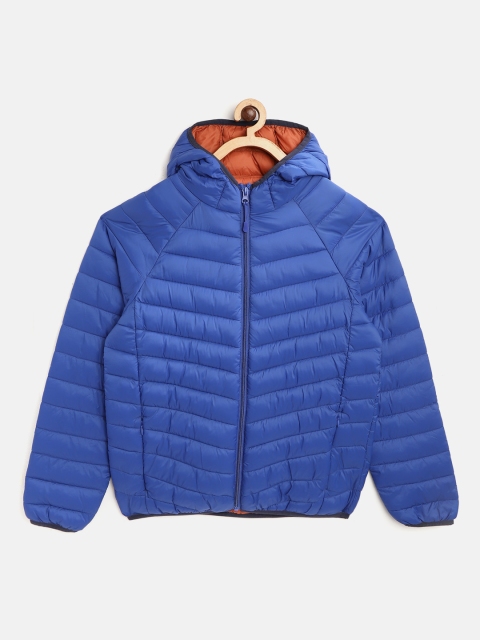 

Marks & Spencer Boys Blue Solid Puffer Jacket