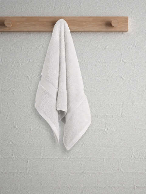 

SPACES Unisex White Solid 600 GSM Rennaissance Hand Towel