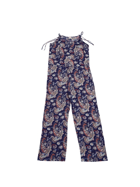 

ONLY Women Blue Printed Jumpsuit