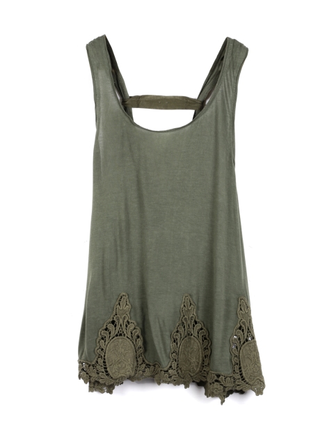 

ONLY Women Olive Green Top