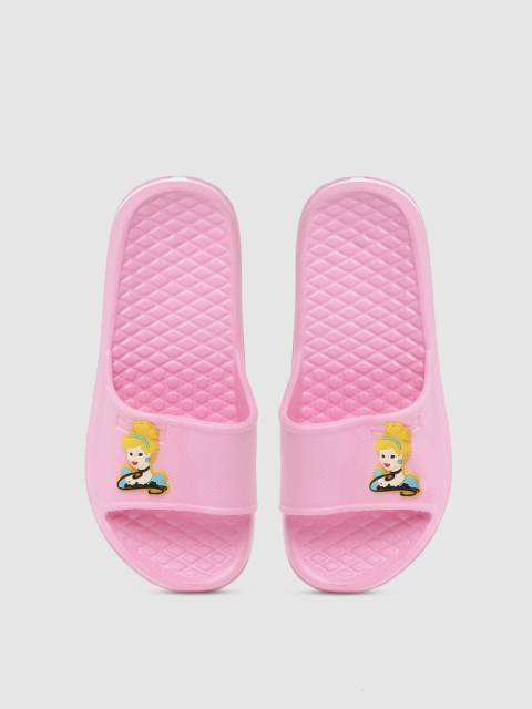 

toothless Princess Girls Pink Disney Princess Textured Sliders