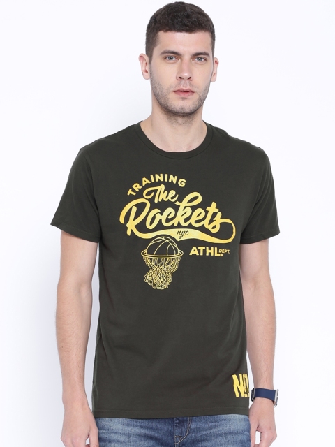 

Fox Charcoal Grey Printed T-shirt