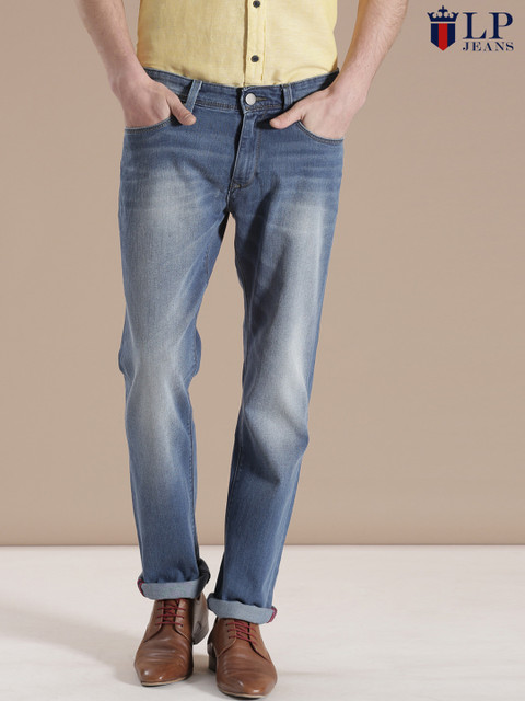 

Louis Philippe Jeans Blue Sundance Straight Fit Stretchable Jeans