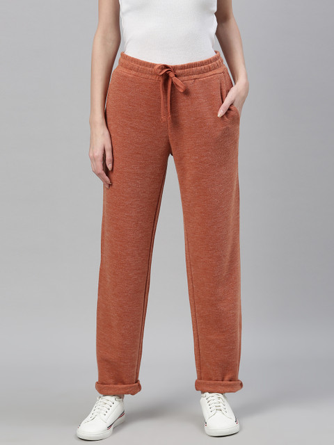 

Vero Moda Women Brown Loose Fit Solid Regular Trousers