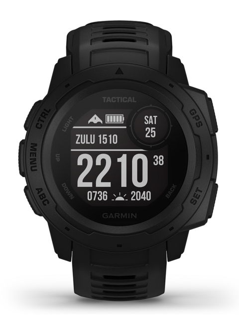 

Garmin Unisex Black Instinct Tactical Smart Watch 010-02064-84
