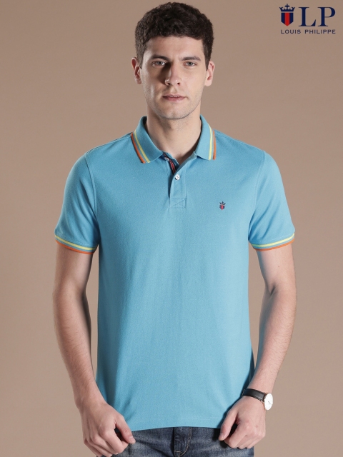 

Louis Philippe Sport Blue Polo T-shirt